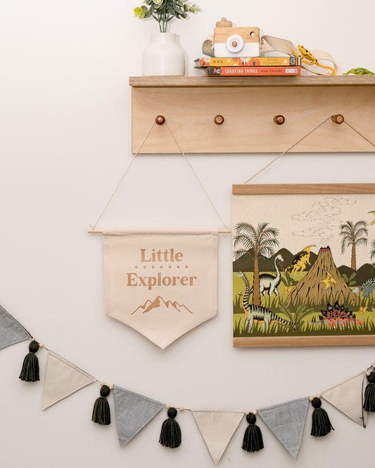 Little Explorer - Hanging Sign