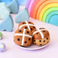 Felt Hot Cross Buns (Set of 3)