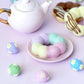 Felt Pastel Glaze Vanilla Pon De Ring Mochi Donut