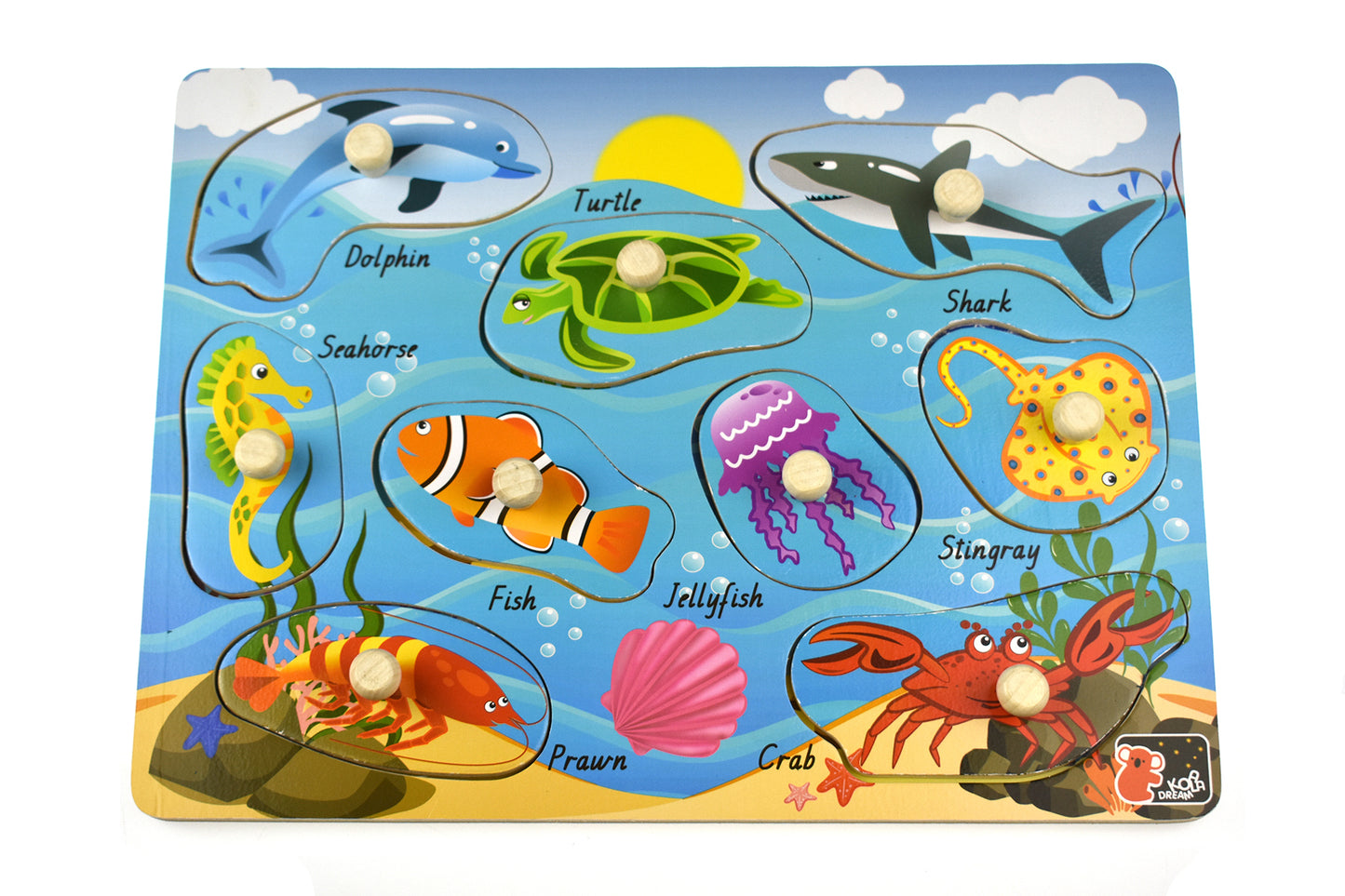 Sea Animal 2 in 1 Puzzle