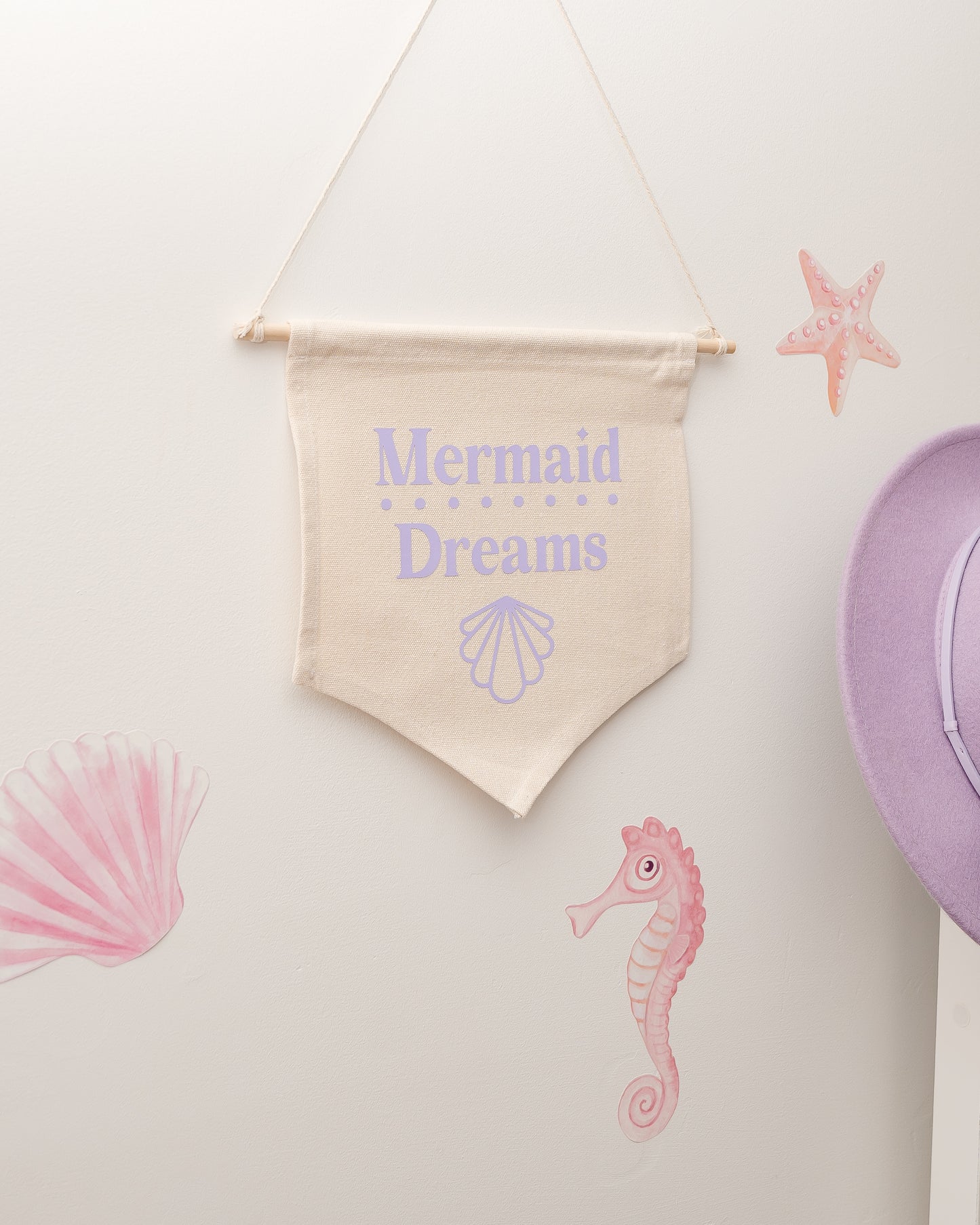 Mermaid Dreams - Customisable Hanging Sign