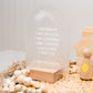 Self Personalised Affirmation Arch