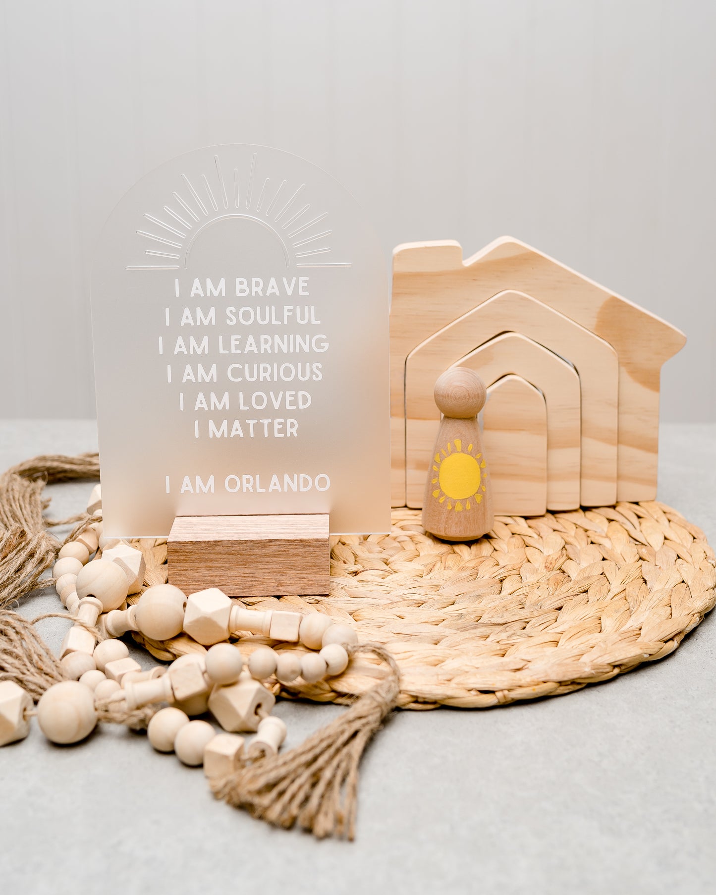 Self Personalised Affirmation Arch