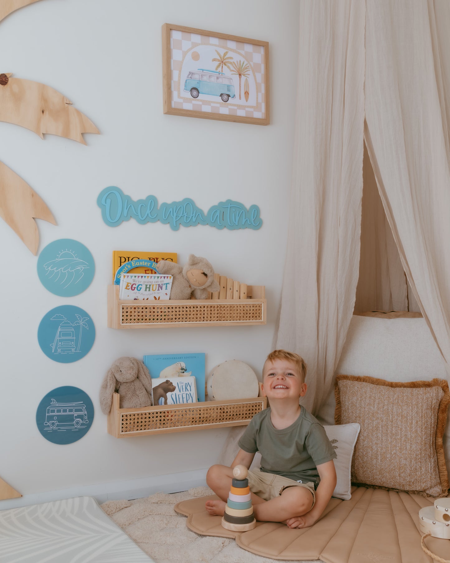 'Beach Vibes' Acrylic Wall Plaques