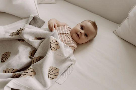 Shell Blanket - Tan